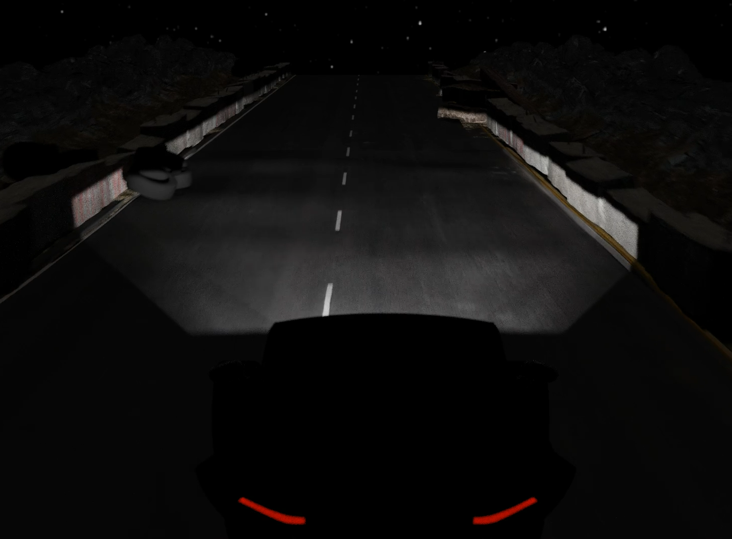 racing game render screenshot